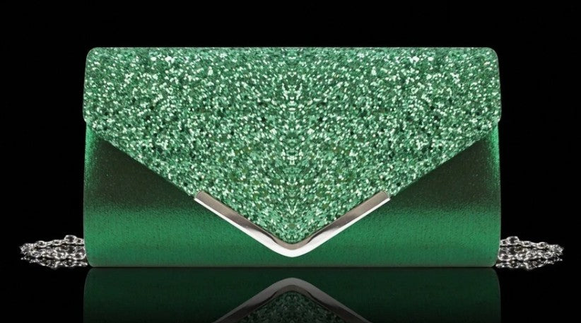 Green Clutch Bag