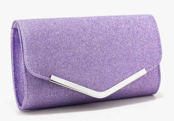 Purple Clutch Bag