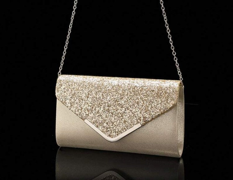 Gold Clutch Bag